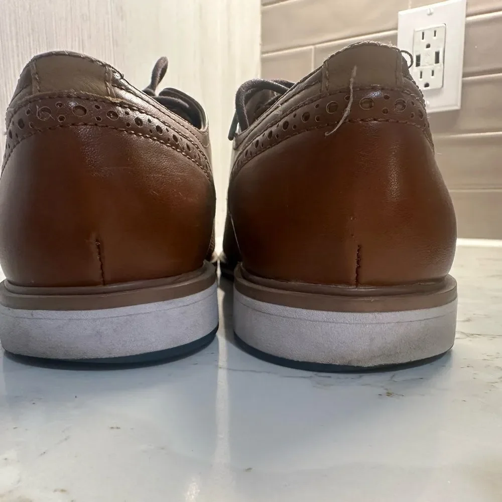 Aldo Mens Brown Dress Shoes